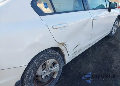 2014 Honda Civic Lx from USA, damaged, VIN 19XFB2F58EE082495